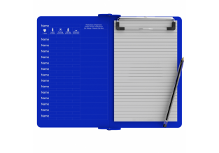 Camp ISO Clipboard | Blue