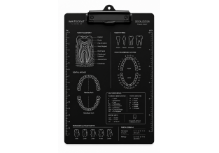 WhiteCoat Clipboard - BLACKOUT - Dental Edition