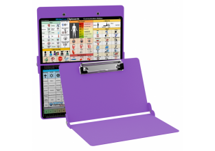 WhiteCoat Clipboard - Lilac - Care & Communication Edition