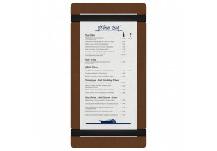 HDF Tall Menu Holder