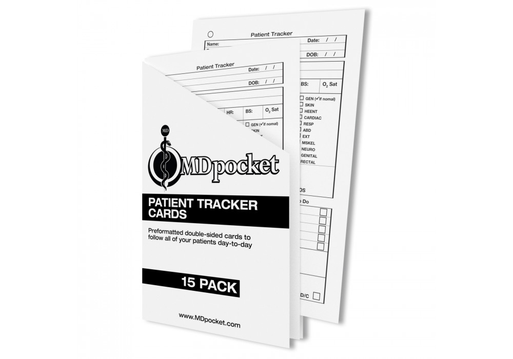 Patient Tracker Cards