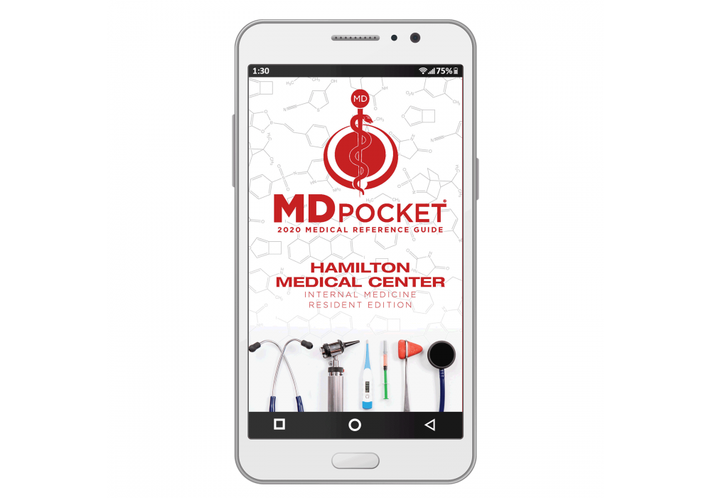 MDpocket Hamilton Medical Center Internal Medicine Resident eBook - 2020
