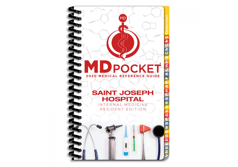 MDpocket Saint Joseph Hospital Internal Medicine Resident eBook - 2020