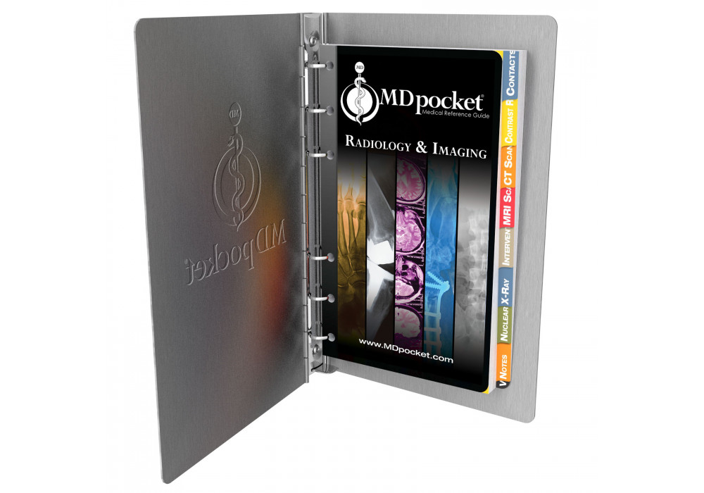 MDpocket Radiology & Imaging Aluminum Binder