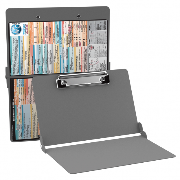 WhiteCoat Clipboard - Silver - Neonatal Edition