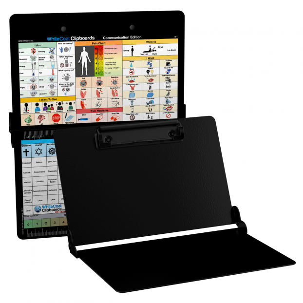 WhiteCoat Clipboard - Blackout - Care & Communication Edition