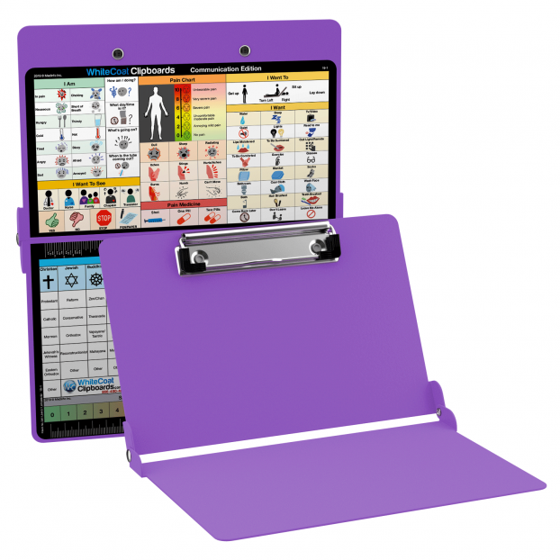 WhiteCoat Clipboard - Lilac - Care & Communication Edition
