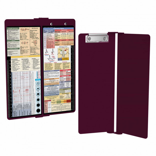 WhiteCoat Clipboard - Wine - Primary Care Edition