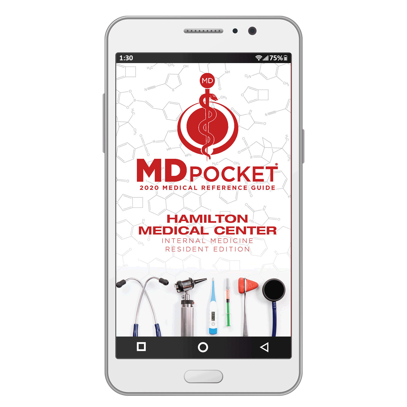 MDpocket Hamilton Medical Center Internal Medicine Resident eBook - 2020